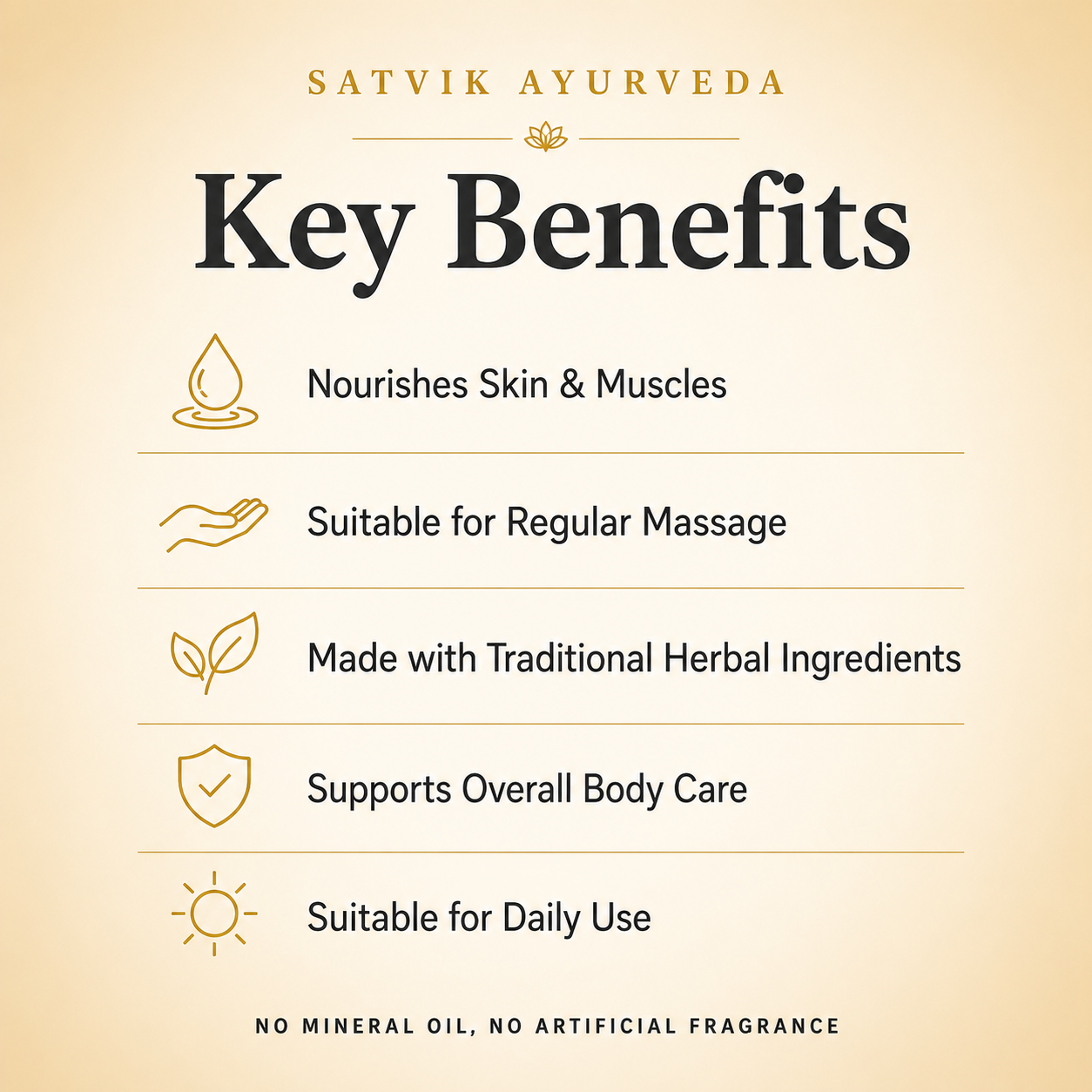 Satvik Ayurveda Aparajit Yodha Oil | Ayurvedic Herbal Oil