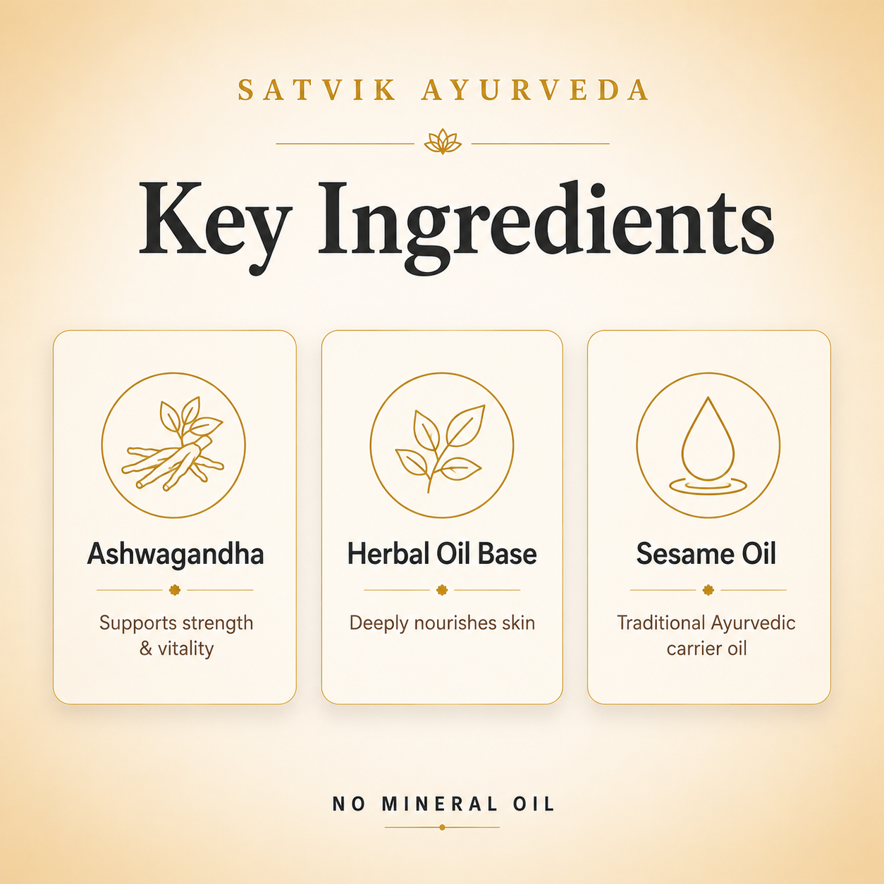 Satvik Ayurveda Aparajit Yodha Oil | Ayurvedic Herbal Oil