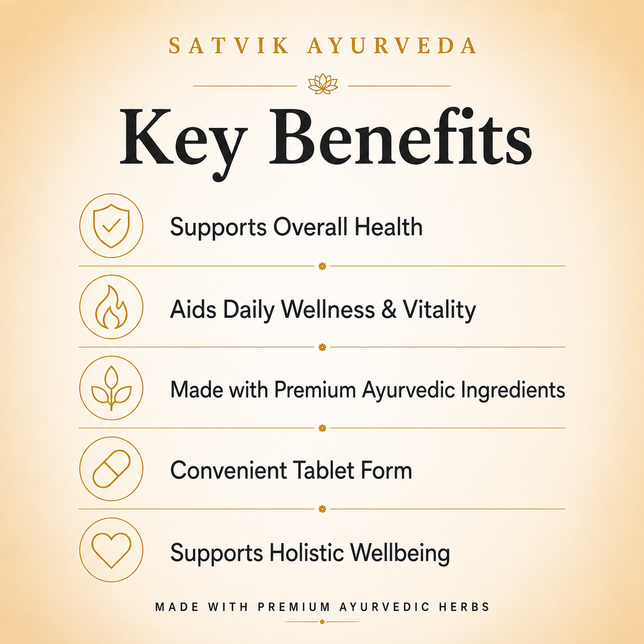 Satvik Ayurveda Aparajit Yodha Tablets G | Ayurvedic Wellness