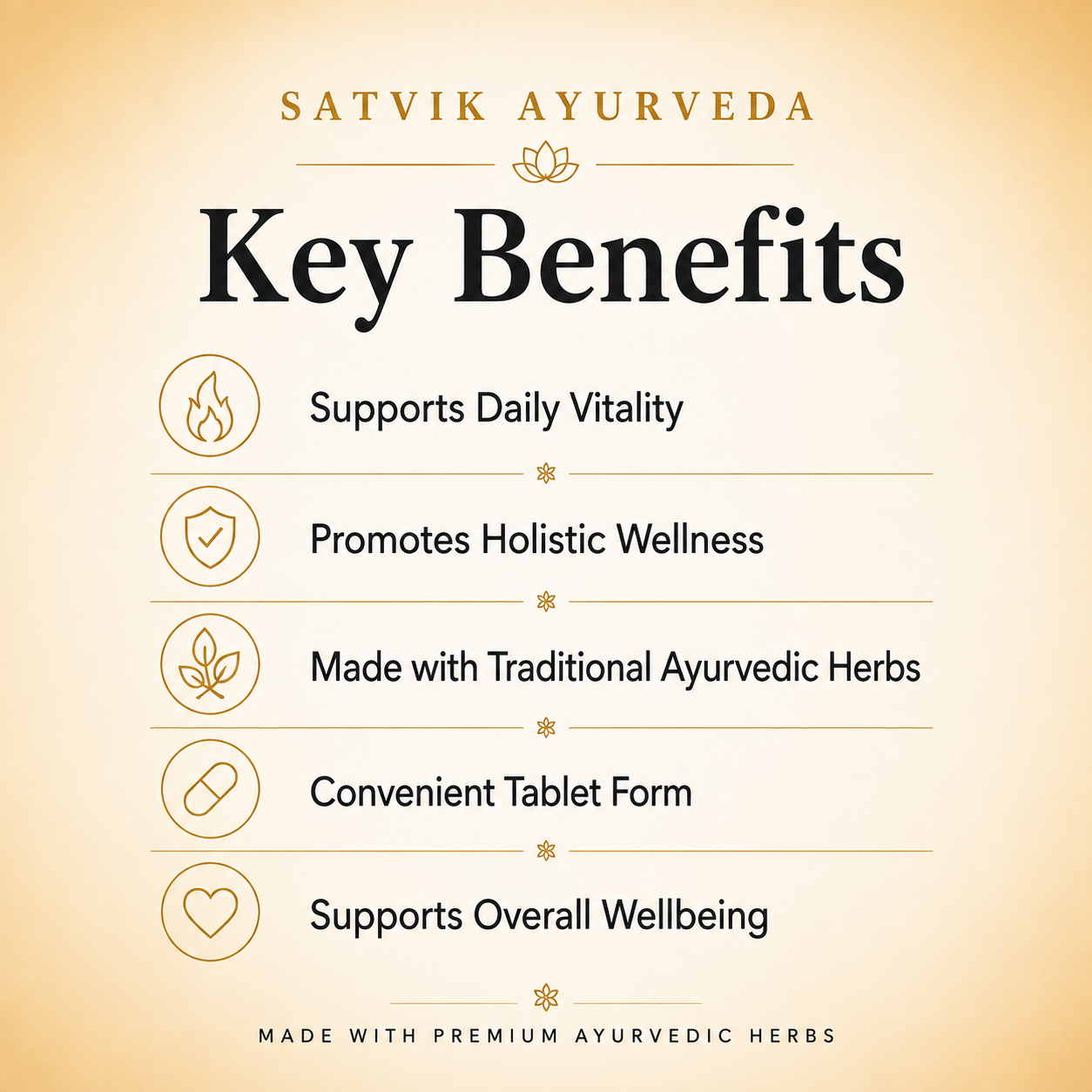 Satvik Ayurveda Aparajit Yodha Tablets S | Ayurvedic Wellness