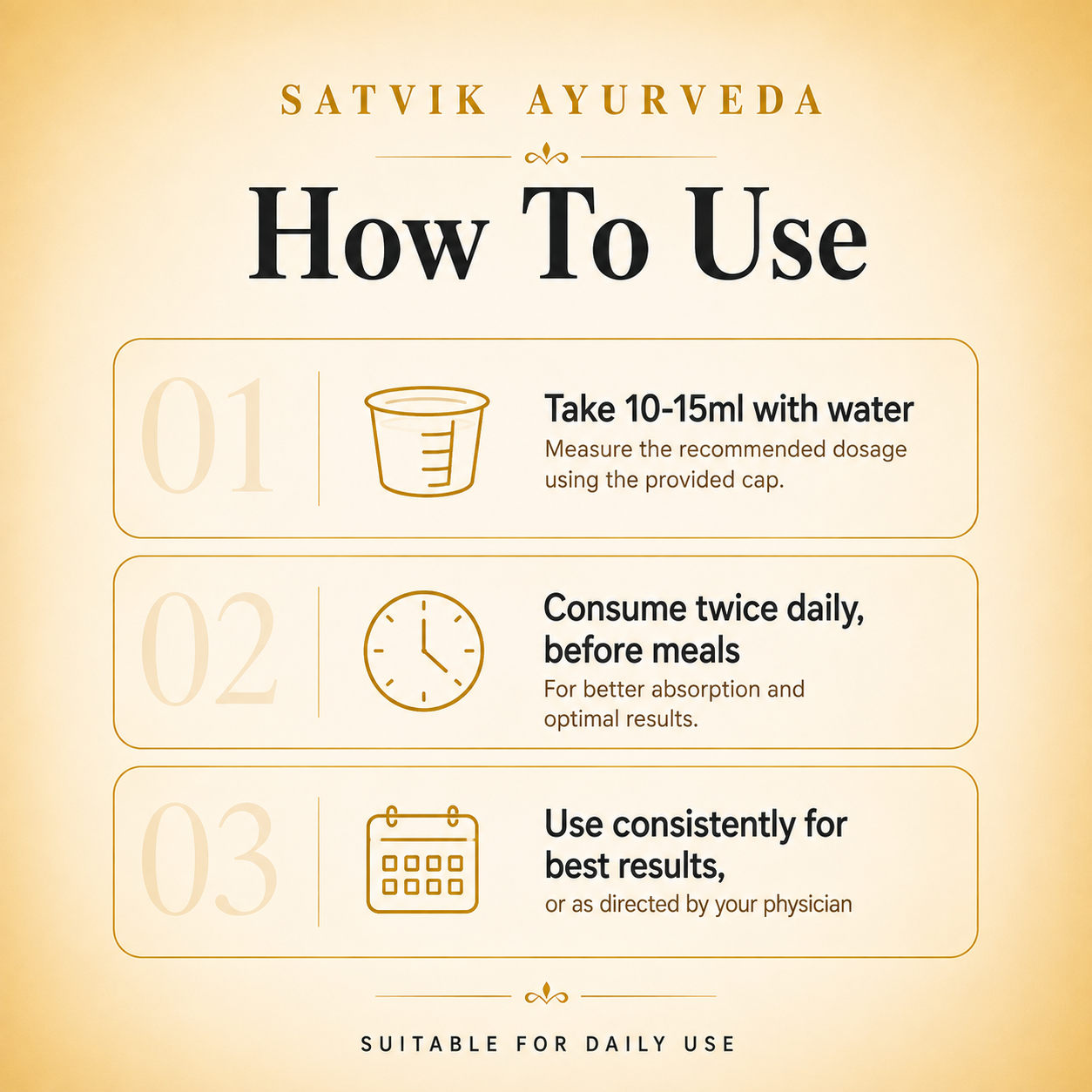 Satvik Ayurveda Triya-21 Syrup | Women's Wellness Formula