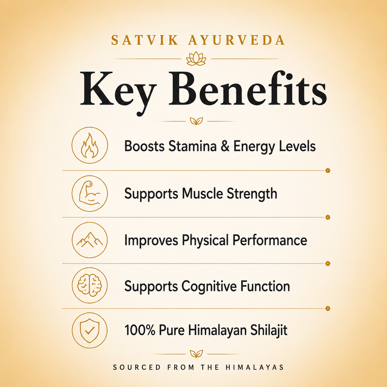 Satvik Ayurveda Shilajeet | Pure Himalayan Shilajit Resin