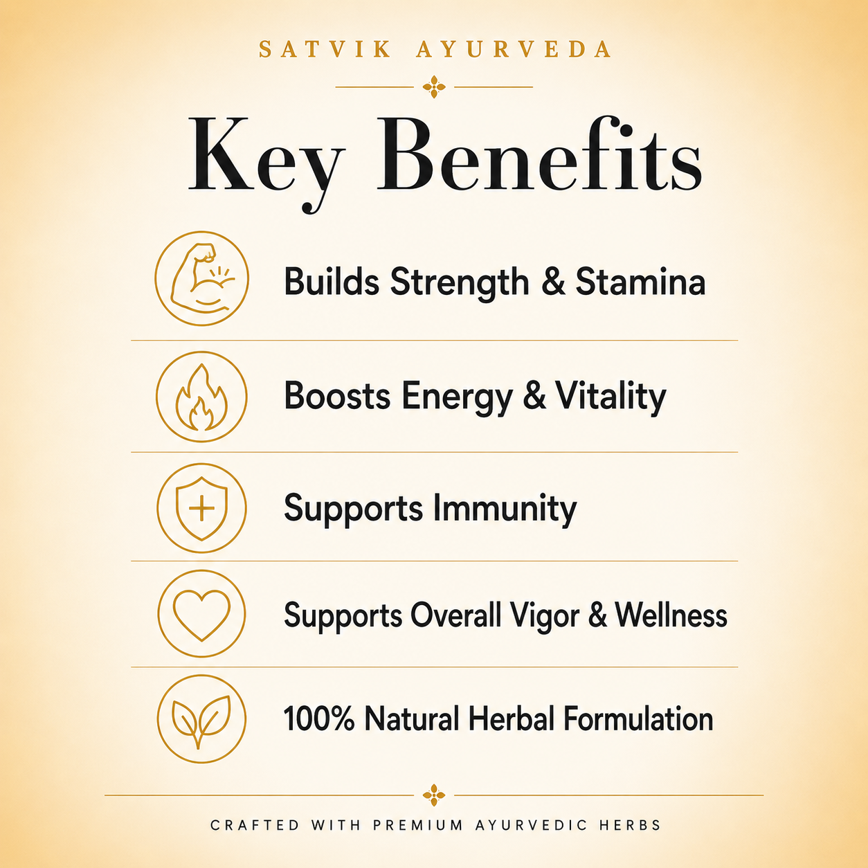 Satvik Ayurveda Vajra Shaktipak | Ayurvedic Vitality Formula