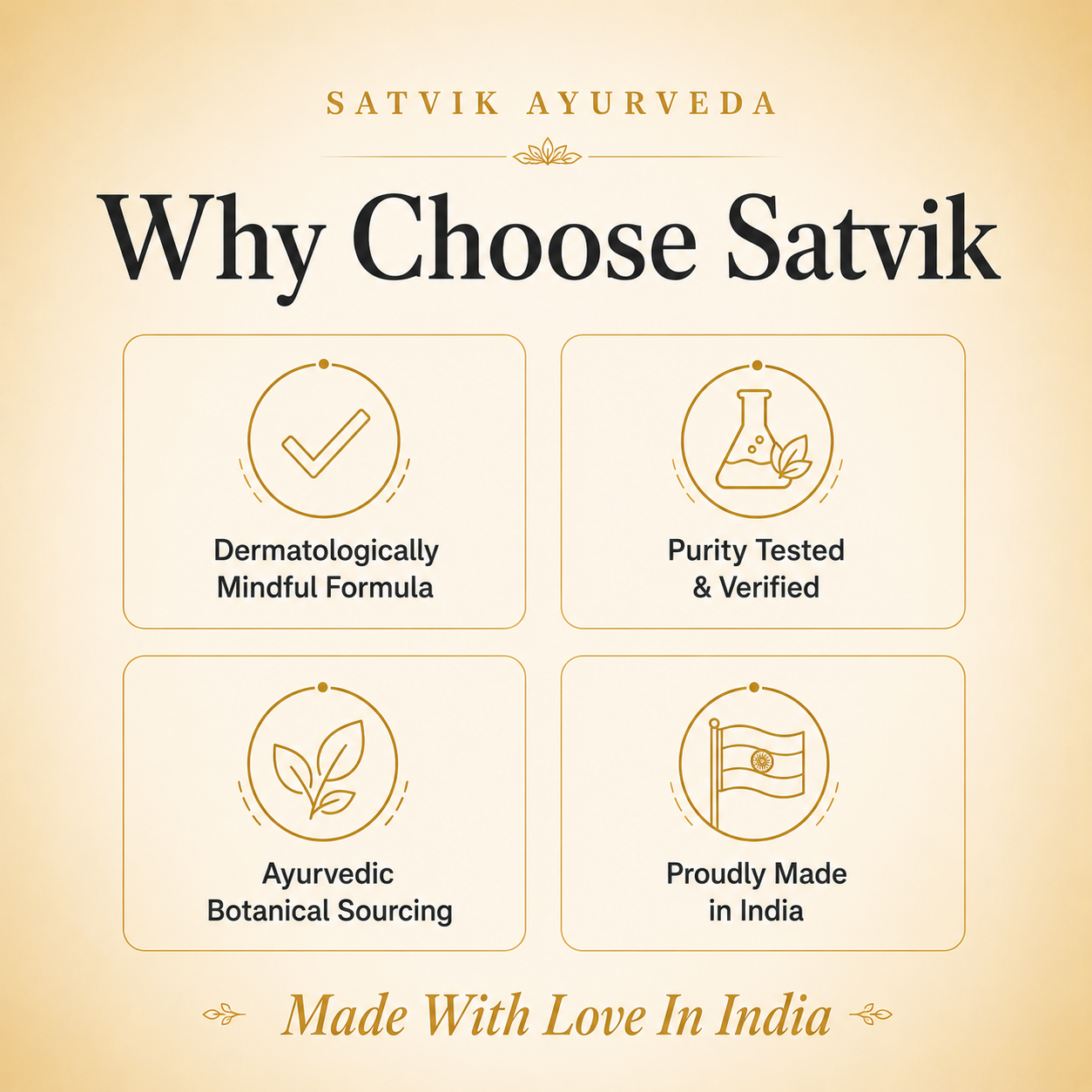 Satvik Ayurveda Diamond Glow Cream | Skin Brightening Cream