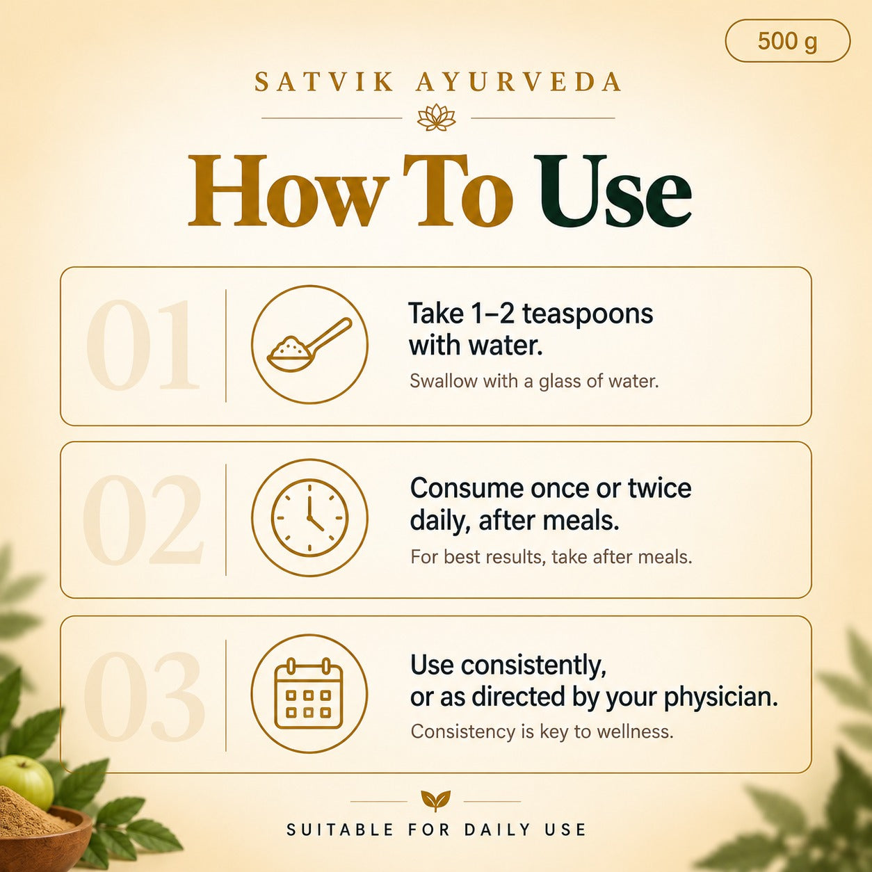 Satvik Ayurveda Blist Churan | Ayurvedic Weight Gainer Powder